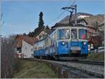 Was der Sommerhimmel dieses Jahr etwas zurückhielt, zeigen die nun folgenden sechs Fahrzeuge: sattes Himmelblau. Bei Planchamp ist der MOB ABDe 8/8 4001 SUISSE als Regionalzug auf dem Weg nach Montreux.

16. Januar 2019