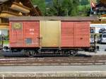 MOB - Dienstwagen X 22 Im Bahnhofsareal von Schnried am 29.07.2007