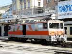 MOB - GDe 4/4 6005 ( ex tpf ) bei Rangierarbeiten im Bahnhof von Montreux am 05.04.2008