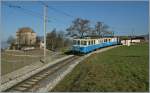 MOB ABDe 8/8 4002 mit dem Regionalzug 2005 von Zweisimmen nach Montreux bei Le Châtelard.