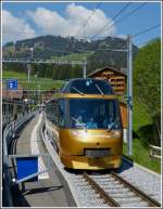 - Goldenpass - In Saanenmser begegnen sich der Goldenpass und der Goldenpass Classic.