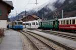 MOB/TPF: Grosser Bahnhof Monbovon am 9.