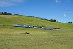 ABDe 8/8 4002 am 03.07.2016 bei Schönried.