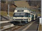 Als ich kurz vor ein Uhr den CEV MVR GTW Be 2/6 7004 in Les Avants fotografierte herrschte schönstes Fotowetter.