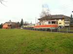 Un train Train spcial Vevey-Montreux achemine les wagons de charbon Du Blonay-Chamby GDe 4/4 6005 As 102 Ars 101 Bs 222 Kk 706 Ek 712 et 713  Blonay 08.12.207  