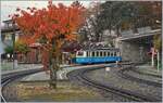 Herbststimmung in Glion mit dem ankommenden Bhe 2/4 207. 

29. Oktober 2016