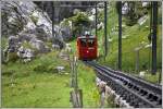 Wagen 26 auf der Alp Matt Richtung Pilatus Kulm.