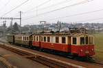 RBS/SZB/SBB: Regionalverkehr Bern-Solothurn:  Farbenprächtiger Sonderzug mit dem BDe 4/4 24.