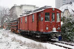Regionalverkehr Bern-Solothurn RBS  Im Januar 2019 kam auch der RBS in den Genuss von kalten und trüben Tagen mit Schnee.