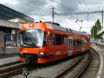 RBS - Be 4/12  63 bei der einfahrt im Bahnhof Worblaufen am 29.07.2014