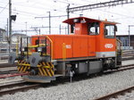 RBS - Tmf 2/2 165 im Bahnhofsareal in Solothurn ma 03.04.2016