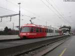 BDeh 4/8 22 am 28.11.2012 in Martigny als Regio 26222 nach Vallorcine