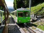 tpc / AL - Kreuzung unterwegs an der Spitze der Steuerwagen Bt 362 als Regio nach Leysin am 01.08.2016