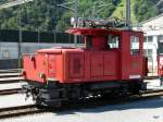 zb - Rangierlok Te 2/2 171 202-5 abgestellt im Depotareal der zb in Stansstad am 01.08.2010