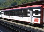 zb - Personewagen 2 Kl. B 309-5 in Bahnhof von Interlaken Ost am 02.09.2007