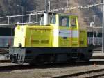 zb - Tm 2/2 172 599-3 im Bahnhofsareal von Stansstad am 17.02.2008