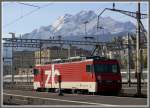 HGe 4/4 101 961-1 mit Pilatus in Luzern (22.10.2010)