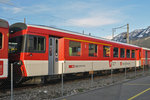 ABt 903 der Zentralbahn ist Ausgemustert und steht auf einem Abstellgleis beim Bahnhof Interlaken Ost. Die Aufnahme stammt vom 30.03.2016.