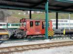 SOB - Tm 2/2  236 002-2 mit Schneepflgen im Herisau am 01.03.2012 ..