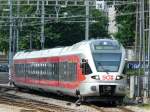 SOB - Triebzug RABe 526 041-9 im Bahnhof von St.Gallen am 28.06.2008