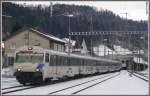 IR2414 Voralpenexpress nach Luzern mit BDt192 an der Spitze fhrt in Wattwil ein.