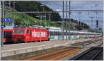 Voralpenexpress VAE2423 nach St.Gallen mit Re 093 und 094 in Herisau.