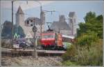 Voralpenexpress 2572 nach St.Gallen mit Re 456 092 am Schluss. Seedamm Rapperswil. (10.09.2015)