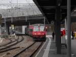 SZU - Einfahrender Regio im Bahnhof Zürich Giesshübel nach Langau-Gattikon am 24.01.2015