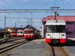 CMN/TRN/TransN - Kleine zufällige Fotoparade mit dem Triebwagen BDe 4/4 6 und Fotoextrazug mit dem BDe 4/4 4 und dem  Triebwagen BDe 4/4 8 ( Unterwegs als Fahrplanmässiger Regio )sowie extra