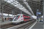 Zwischen SNCF Streik und Corona fuhren für kurze Zeit TGV Lyria Züge von Lausanne nach Paris. Im Bild der TGV 4728 kurz vor der Abfahrt nach Paris. 
Wer heute von Lausanne (oder Evian) nach Paris oder weiter will, (sofern die Reise mit den gesetzlichen Bestimmungen vereinbar ist) weicht alte, historische Route zurück: via Delle!

27. Feb. 2020