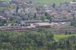  RHTISCHE BAHN ; Bahnhof, Depot und Hauptwerksttte in Landquart (1.