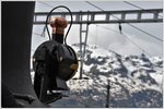 UNESCO Welterbetag bei der RhB. Lok G 3/4  Heidi  ist bereit für die Pendelfahrten zwischen Samedan und Pontresina. Samedan. (12.06.2016)