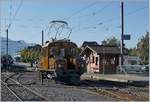 50 Jahre Blonay Chamby - MEGA BERNINA FESTIVAL: Die RhB Ge 2/2 161 (ex BB Ge 2/2 61) und die Schwesterlok 162  Asnin  (Eselchen) wurden 1911 als Vorspannlok für die Bernina Bahn beschafft.