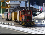 RhB - Tmf 2/2  88 in Zernez am 19.02.2021