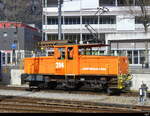 RhB - Rangierlok Ge 3/3  214 im Bhf. Chur am 29.03.2024