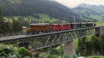 Viadukt in Flendruz (Rougement) Schweiz.