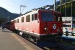 RhB Ge 4/4 I 605 mit Planmässigem Zug in Schiers am 6.5.2014
