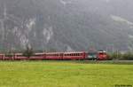 Ge 4/4'' 615 ''RE-Power'' als RE 1249 nach Scuol-Tarasp zwischen Landquart und Malans