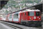 Ge 4/4 II 620  Zernez  mit Glacier Express in Chur.