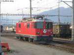 Ge 4/4'' 621 ''Felsberg'' wartet am 22.9.09 auf ihre ersten Einstze in Landquart.