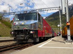  Glacier on tour  - Die Ge 4/4 III 651  Fideris  gehört zu den letzten drei Loks dieser Baureihe, die 1999 zusammen mit der Lok 650 (Unesco) und 652 (HCD) in Dienst gestellt wurde.