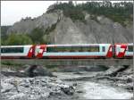 2.Klasse Panoramawagen im Glacier Express. (07.06.2008)