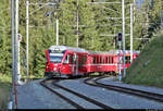 Bt 528 04 erreicht den Bahnhof bzw.