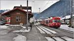 RE1032 mit Steuerwagen 1753 an der Spitze in Grüsch. (04.02.2017)