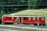 RhB - ABe 4/4 II 45 am 01.09.1993 in Pontresina - Gleichstromtriebwagen Bernina - Baujahr 1964 - SWS/BBC/MFO/SAAS - 680 KW - Gewicht 41,00t - 1./2.Klasse Sitzpltze 12/24 - LP 16,54m - zulssige