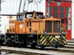 RhB - Diesellok Gm 4/4 241 im Bahnhofsareal von Landquart am 26.07.2009