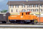 RhB - Gem 2/4 211 am 11.05.1994 in CHUR - ZWEIKRAFT-RANGIERLOK fr Chur- Baujahr 1912 - SLM2257/BBC724/SAAS/RhB - in Betriebnahme 25.01.1913 - Gewicht 33,00t - 230 KW elektrisch / 170 KW Diesel - LP