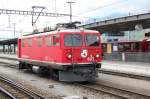 Noch ist sie hier,die Ge4/4 I 603  Badus .Fr diese Lok ist eine bergabe an den Bahnpark Augsburg geplant.Landquart 23.05.13