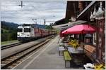 RE1041 mit Ge 4/4 II 633  Zuoz  nach Davos Platz i Saas i/Pr.