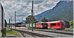 5742 aus Ilanz mit Ge 4/4 II 629  Tiefencastel  in Felsberg. (28.07.2020)